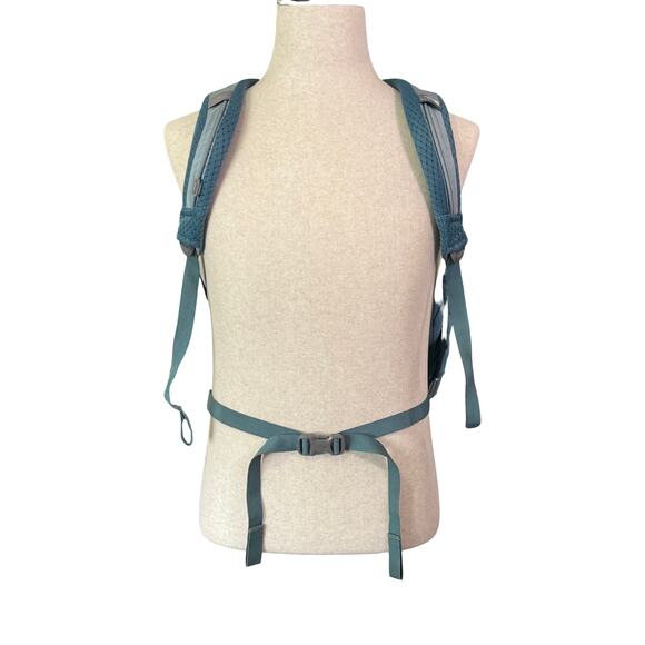 The North Face Recon Backpack Gray Blue Laptop Hiking School Bag - Picture 4 of 11